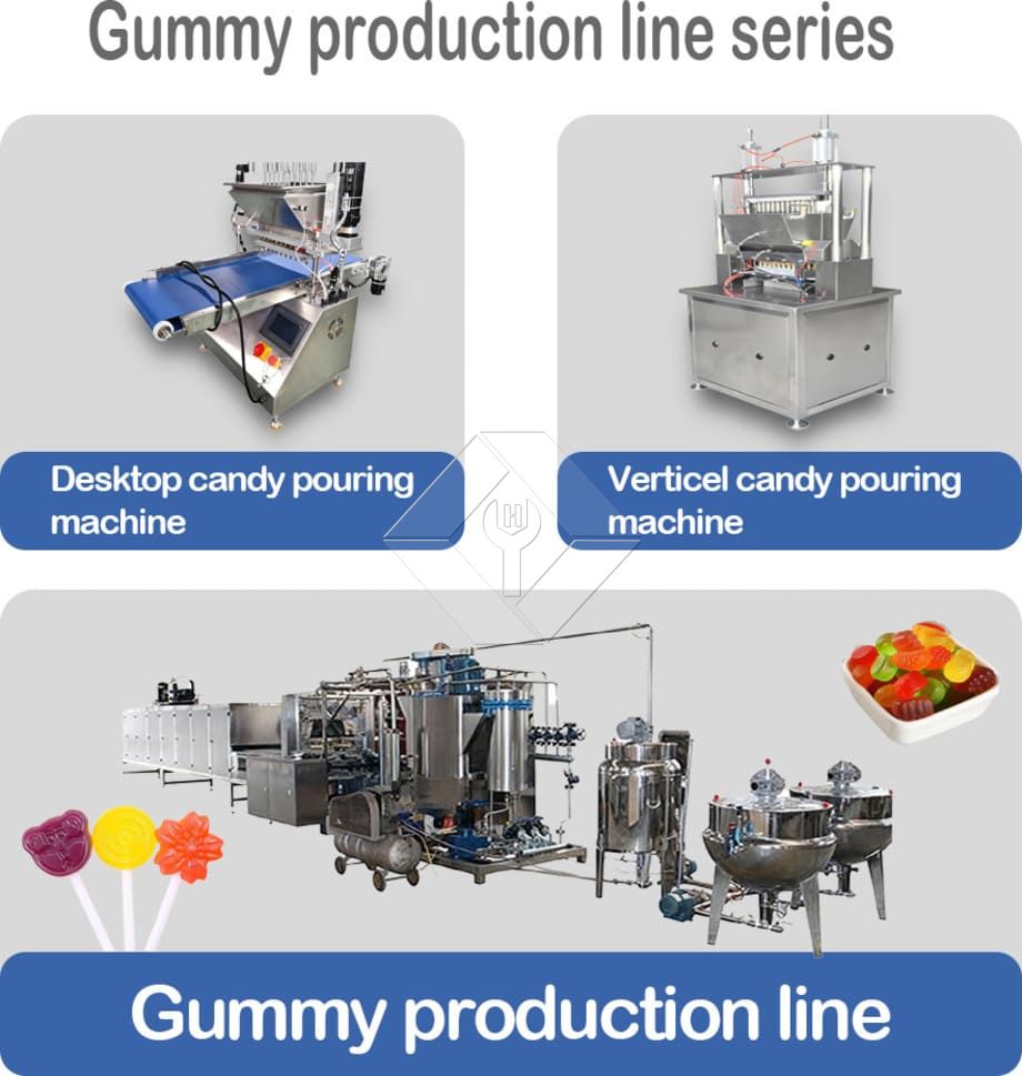 Automatische Gummi-Entformungsmaschine von Candy Factory