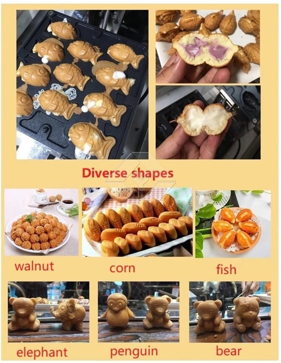 Vollautomatische Taiyaki-Kuchenmaschine Vollautomatische Taiyaki-Kuchenmaschine