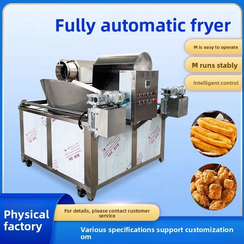 Lieferant für automatisch gebratene Snack-Donuts, Kartoffelchips, gebratene Hähnchenfritteusen