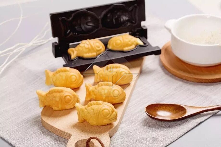 Vollautomatische Taiyaki-Kuchenmaschine Vollautomatische Taiyaki-Kuchenmaschine