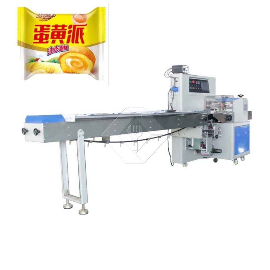 Horizontale Kissen-Räucherstäbchen-Nudeln, die gefrorene Früchte verpacken, Sandwich-Lebensmittelflussverpackungsmaschine
