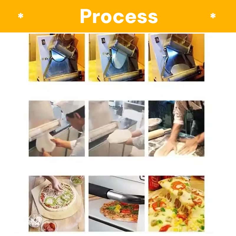 Kommerzielle Pizzateig-Ausrollmaschine
