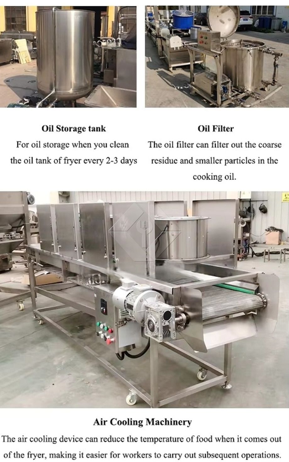 Elektrische Hähnchenfritteuse, Hähnchenfritteuse, automatische kontinuierliche Fritteuse, Hamburger-Frittiermaschine mit Förderband Elektrische Hähnchenfritteuse, Hähnchenfritteuse, automatische kontinuierliche Fritteuse, Hamburger-Frittiermaschine mit Förderband