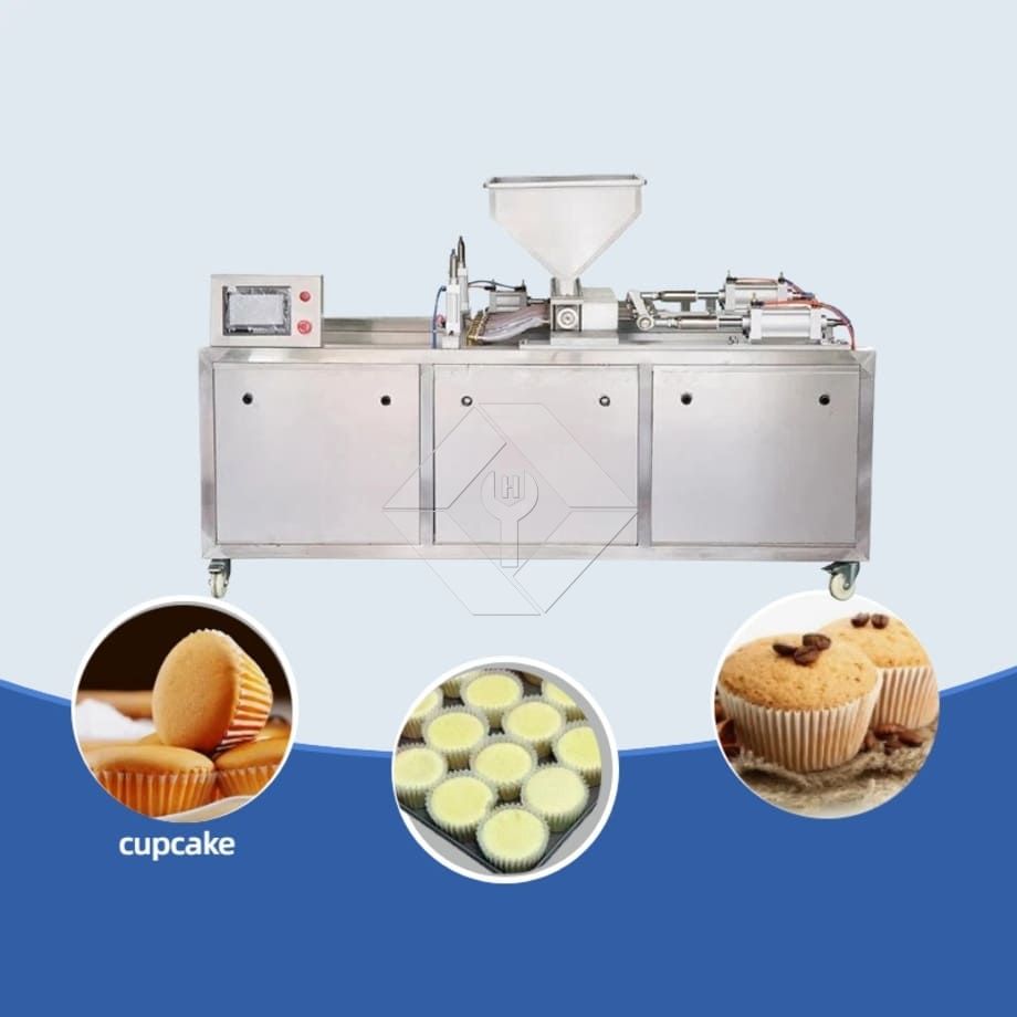 Hocheffiziente automatische Maschine zum Spritzen und Formen von Kuchen