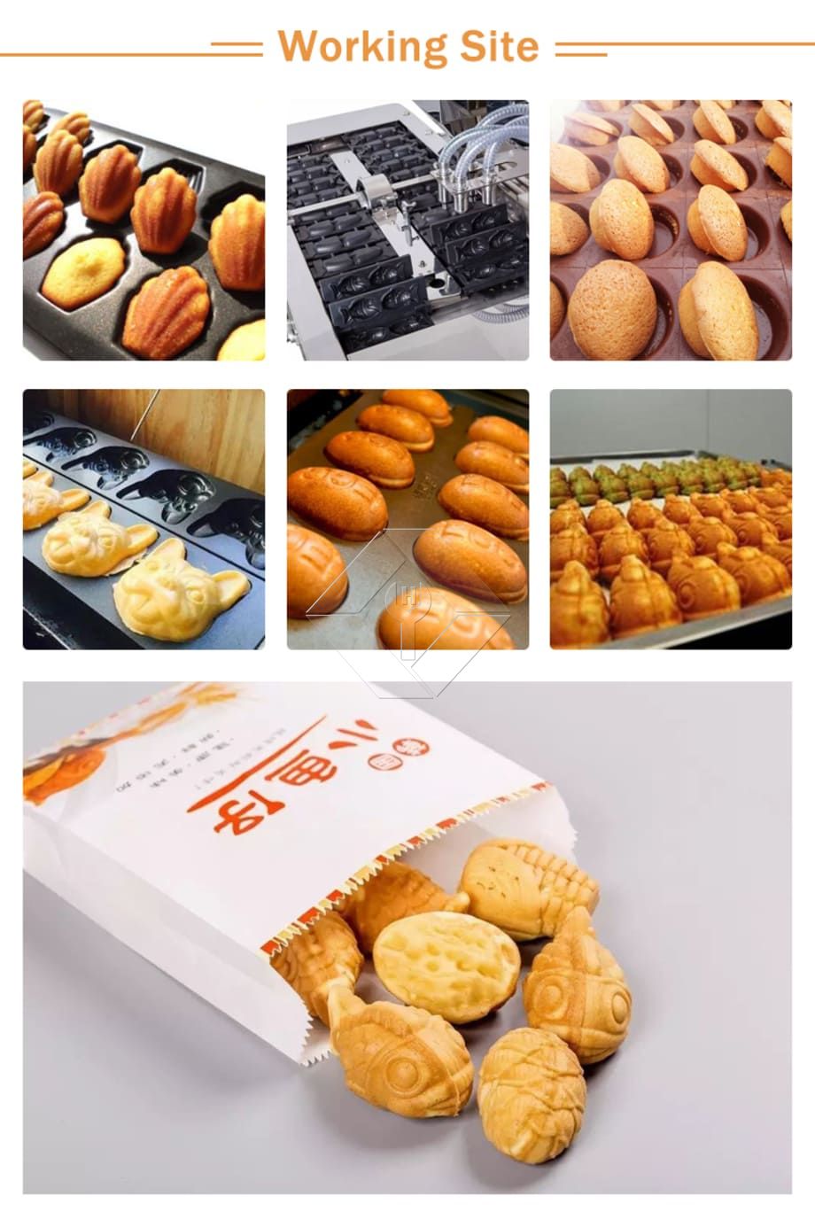 Vollautomatische Taiyaki-Kuchenmaschine Vollautomatische Taiyaki-Kuchenmaschine