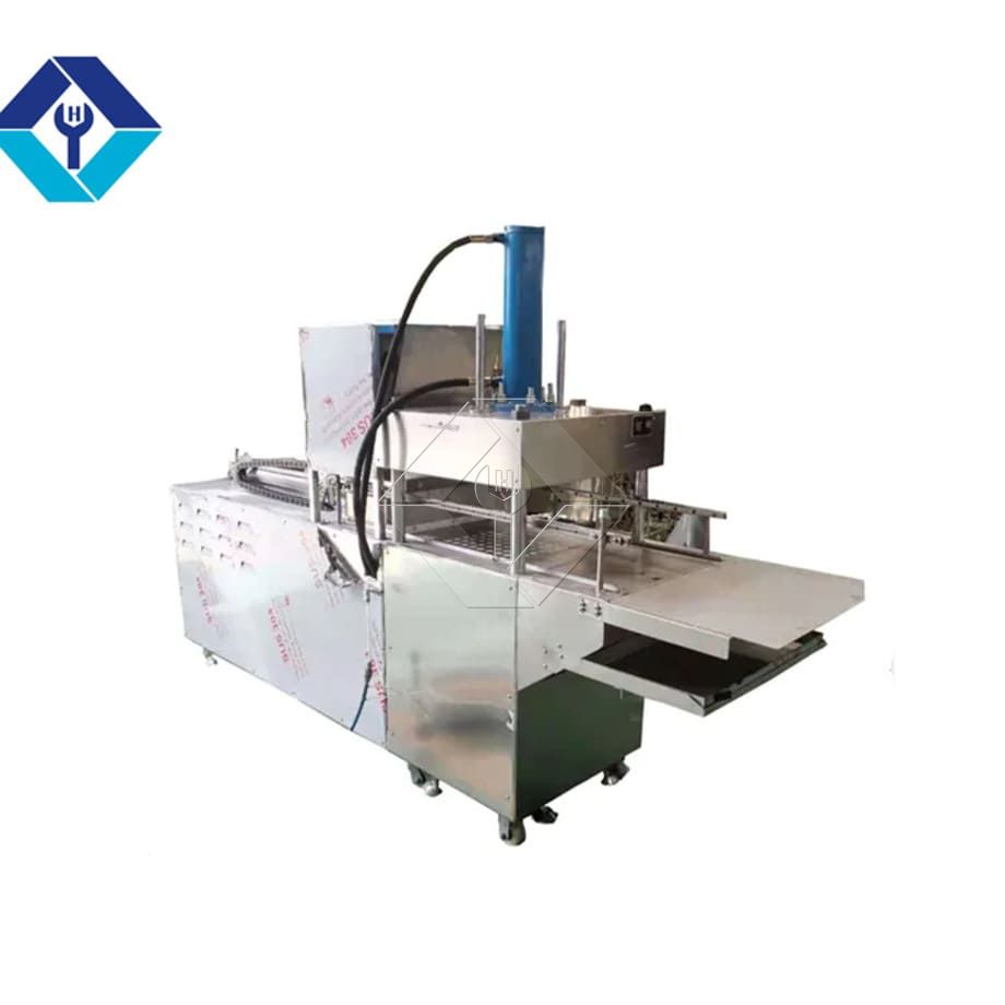 Edelstahl-Reiskuchen-Maschine, Zuckerwürfelformmaschine, braune Würfelzuckerpresse, die Maschine herstellt