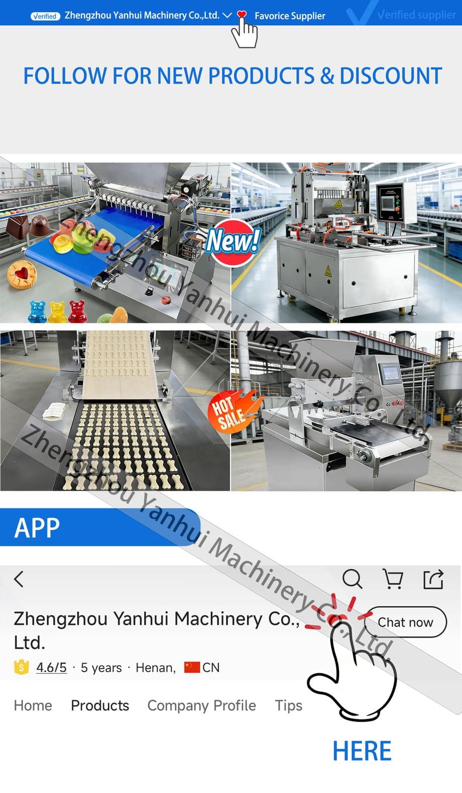 Vollautomatische Produktionslinie für spezielle Lutscher-Süßwaren/Hara-Süßwarenherstellungsmaschine