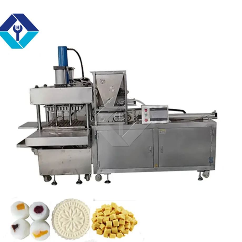 Edelstahl-Reiskuchen-Maschine, Zuckerwürfelformmaschine, braune Würfelzuckerpresse, die Maschine herstellt