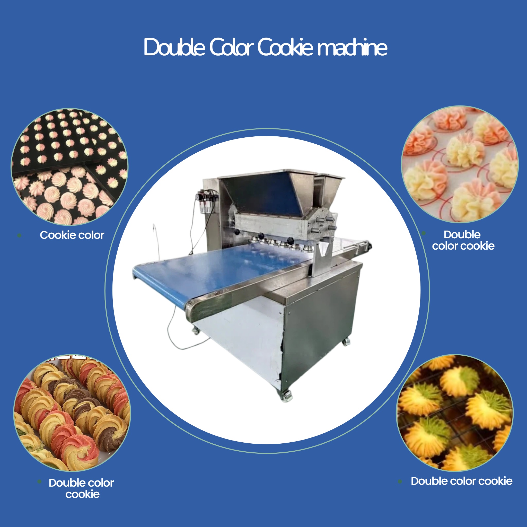 Zweifarbige Kuchen-Fugenmaschine