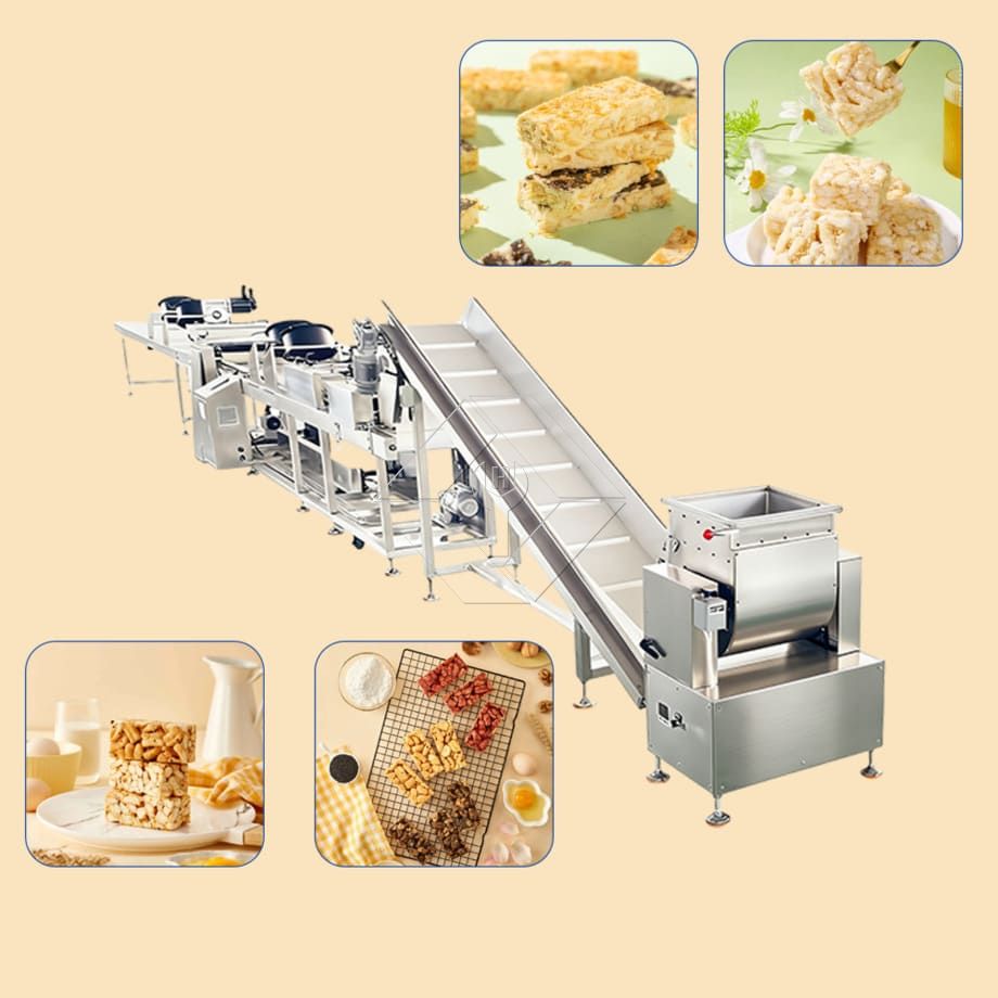 Maschine zur Herstellung weicher Süßigkeiten wie Sachima/Produktionslinie für Karamell-Leckereien/für chinesische Snackfabrik