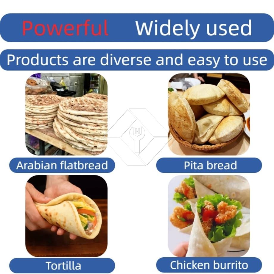 Kommerzielle arabische Pita-Brotmaschine
