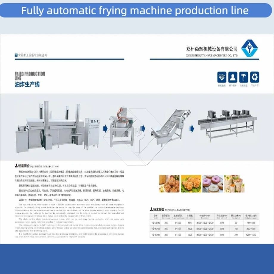 Elektrische Hähnchenfritteuse, Hähnchenfritteuse, automatische kontinuierliche Fritteuse, Hamburger-Frittiermaschine mit Förderband Elektrische Hähnchenfritteuse, Hähnchenfritteuse, automatische kontinuierliche Fritteuse, Hamburger-Frittiermaschine mit Förderband