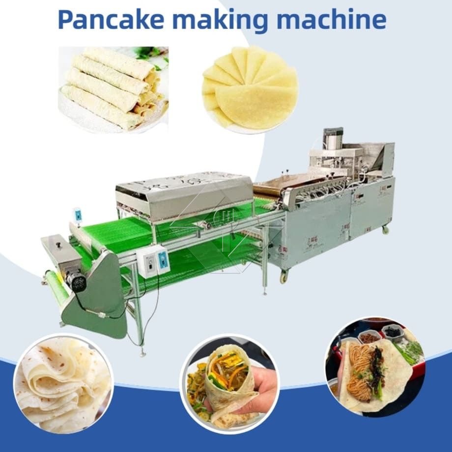Automatische Pita-Brot-Chapati-Fladenbrot-Pfannkuchen-Roti-Tortilla-Roast-Enten-Pfannkuchen-Lavash-Herstellungsmaschine