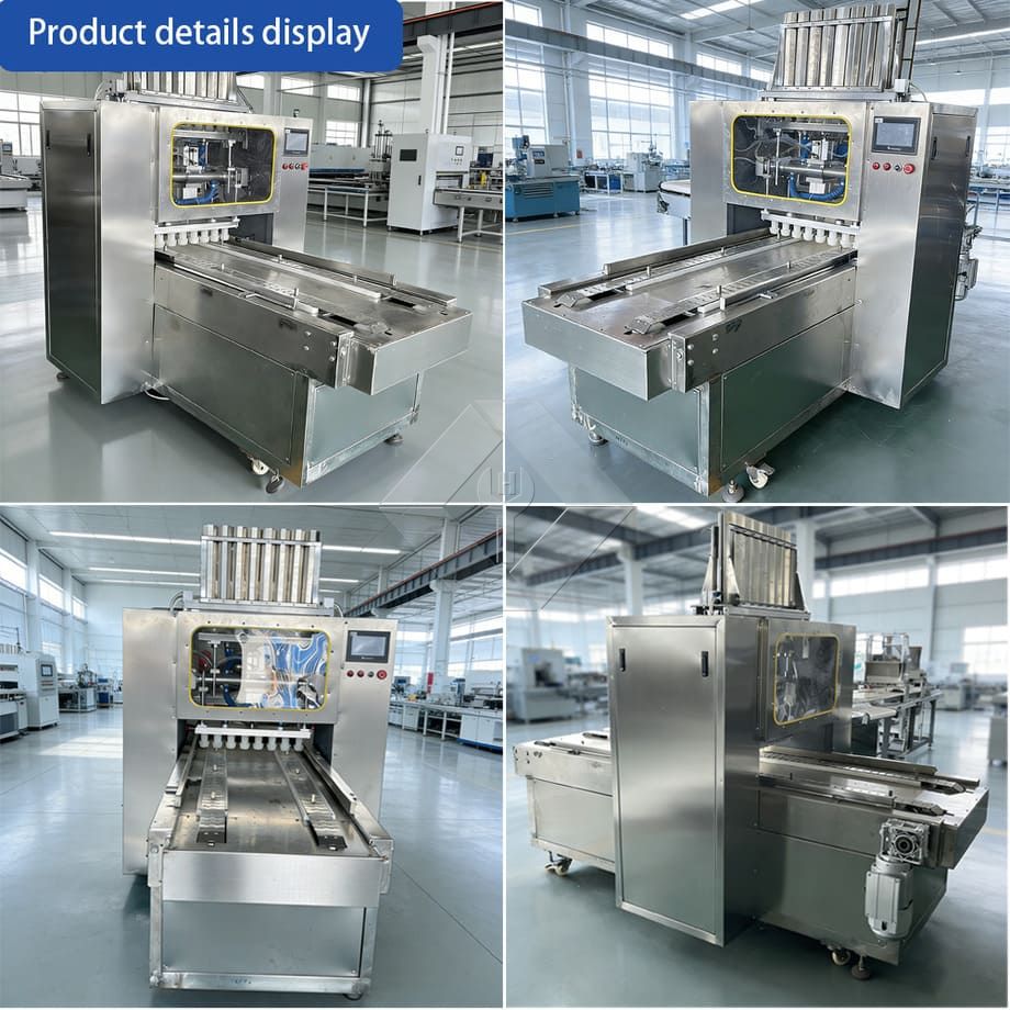 Automatische Muffin-Produktionslinie zum Fabrikpreis, industrielle Mini-Cupcake-Herstellungsmaschine zum Einlegen von Cupcake-Papieren