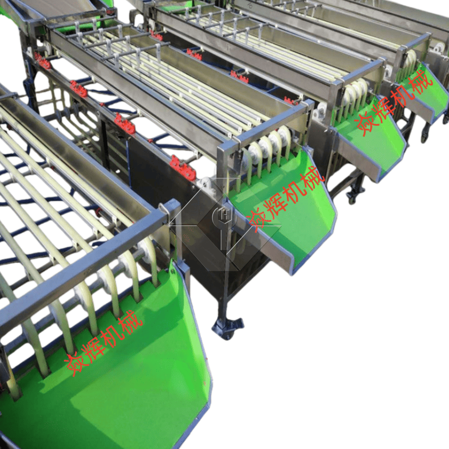 Kommerzielle automatische Sortiermaschine für Kirschtomaten, Knoblauch, Sortiermaschine, Obstklassifizierungssortiermaschine