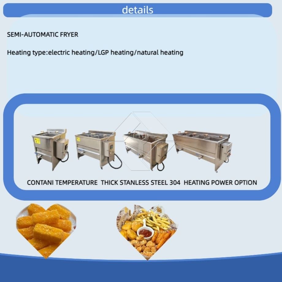 Professionelle Batch-Typ-Snacks-Frittiermaschine, manuelle Pommes-Frites-Frittiermaschine, hohe Qualität