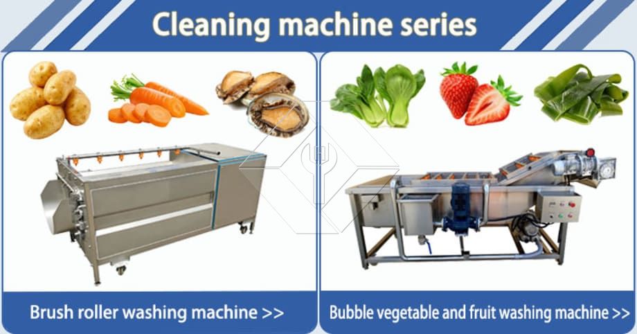 Obst- und Gemüsewaschförderer | Blasenwaschmaschine für eine effiziente Produktreinigung