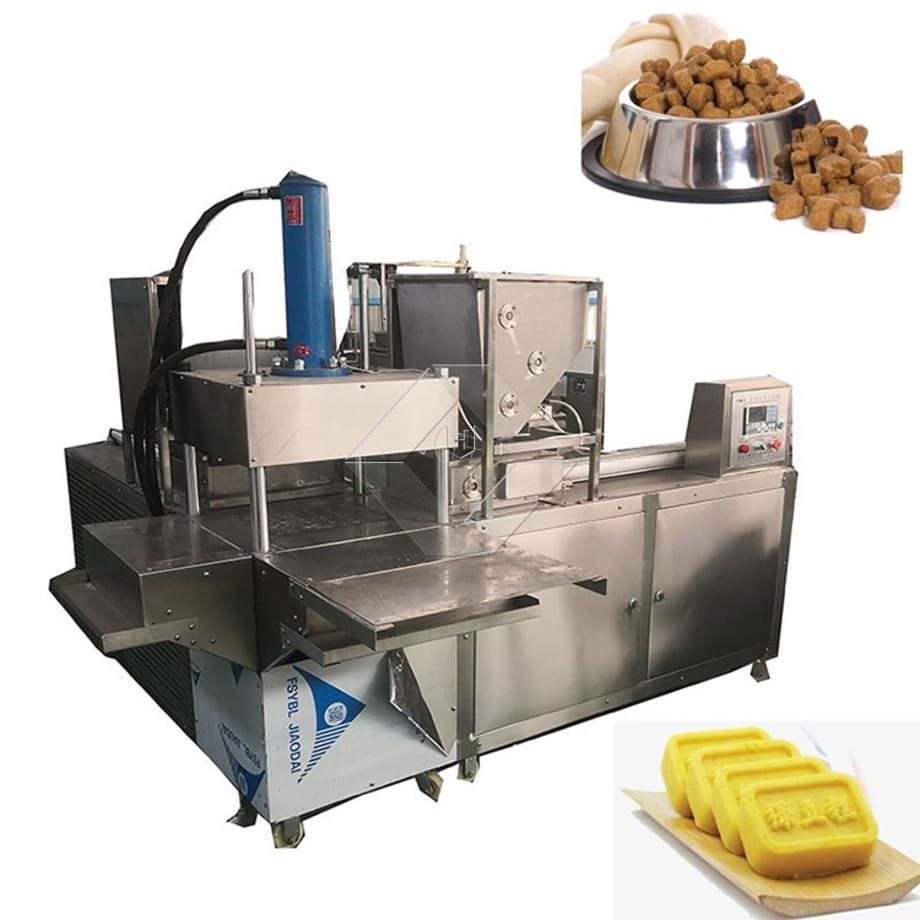 Edelstahl-Reiskuchen-Maschine, Zuckerwürfelformmaschine, braune Würfelzuckerpresse, die Maschine herstellt