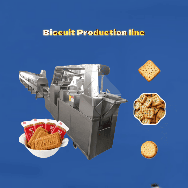 Automatische Keksmaschine | Produktionslinie für knusprige und harte Kekse | Industrielle Keksausrüstung