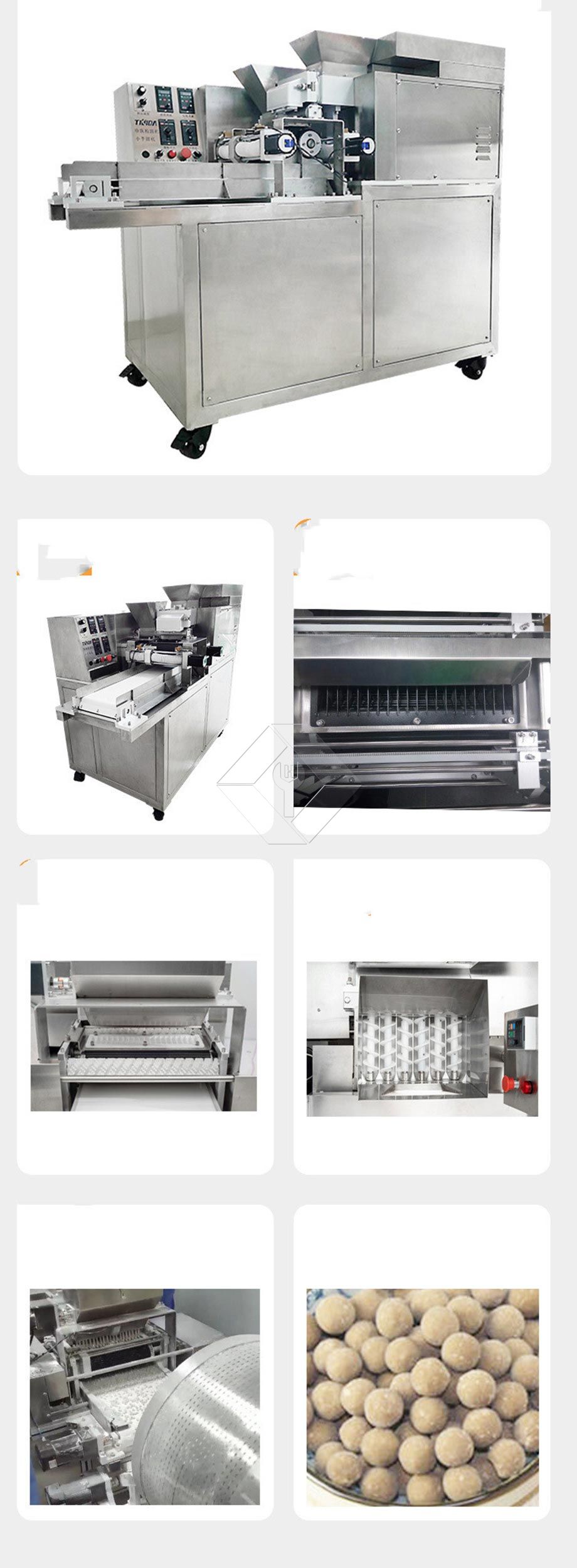 Vollautomatische kommerzielle Tapioka-Perlenmaschine. Tapioka-Stärke-Sago-Herstellungsmaschine