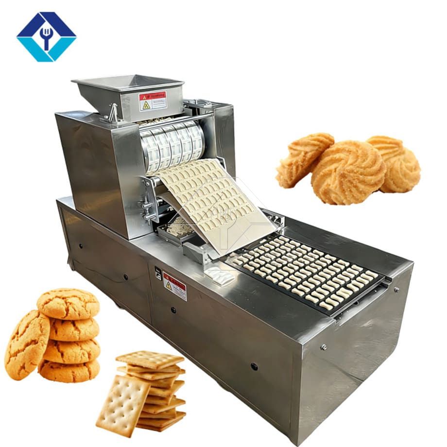Automatische Keksmaschine, kleine Mini-Elektro-Keksmaschine für weiche und harte Kekse, Pfirsich-Gebäckmaschine, Fabrikpreis