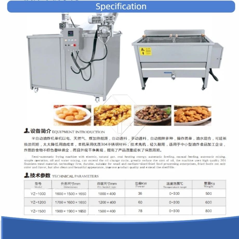 Professionelle Batch-Typ-Snacks-Frittiermaschine, manuelle Pommes-Frites-Frittiermaschine, hohe Qualität