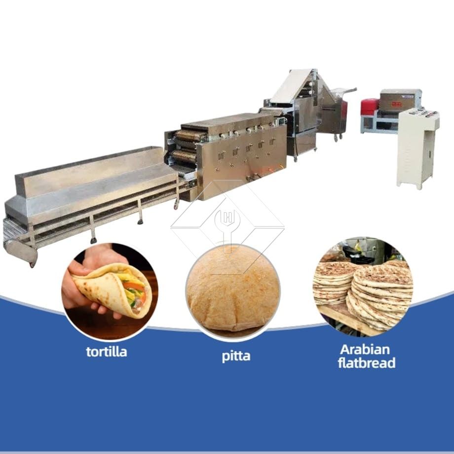 Kommerzielle arabische Pita-Brotmaschine